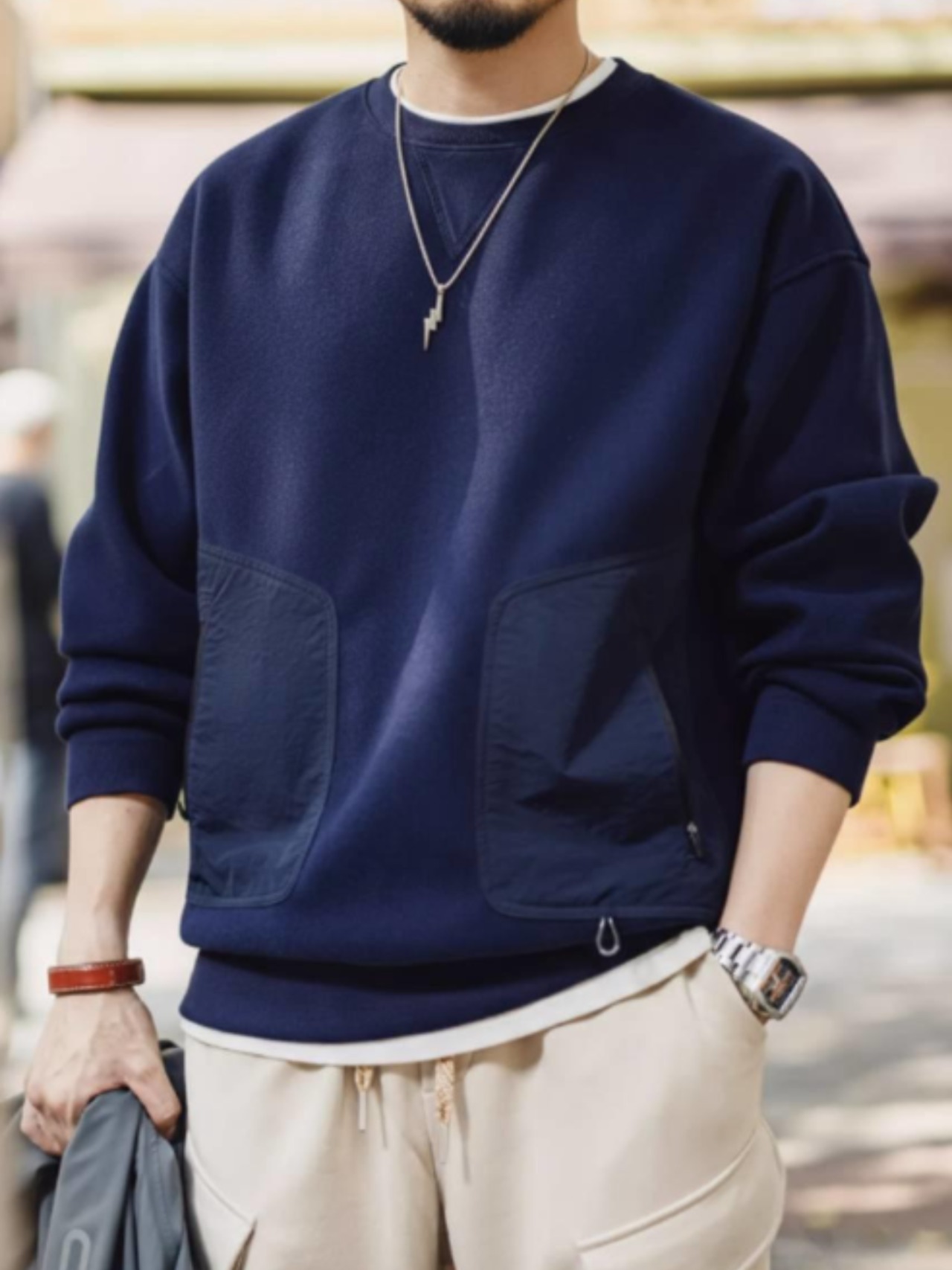 Shoreline Half-Zip TB1446・画像2