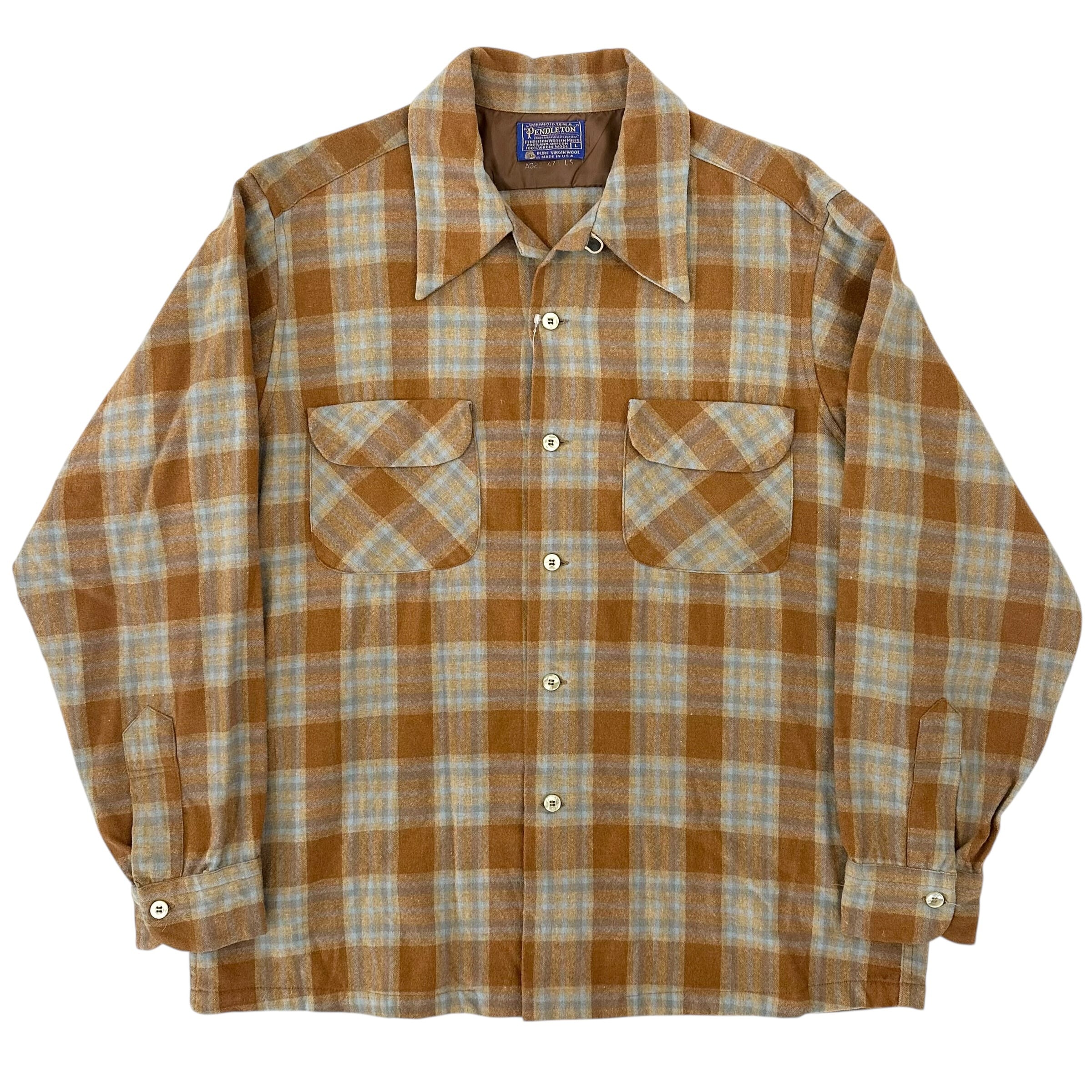 70's PENDLETON BOARD SHIRT BROWN | BerBerJin Yuhodo