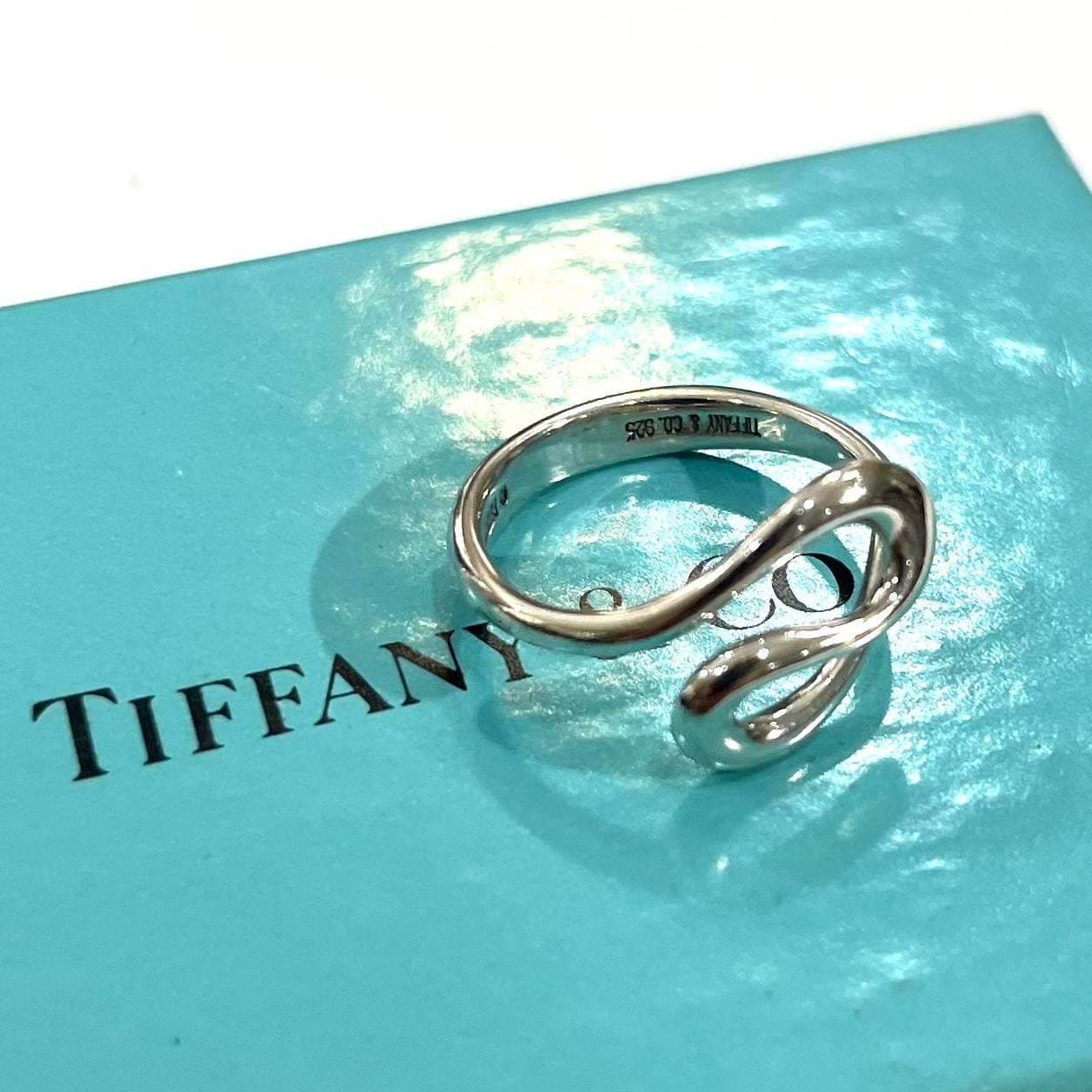 TIFFANY&CO.】【10号】2718 波のような美しい曲線美。オープンウェーブ