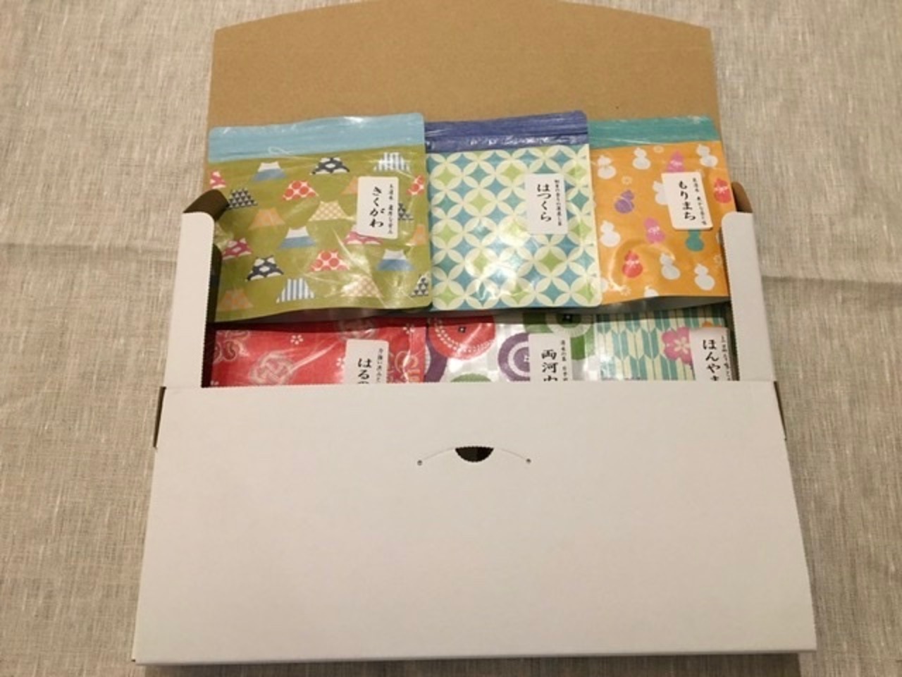 静岡茶プチ６種セット（リーフ）