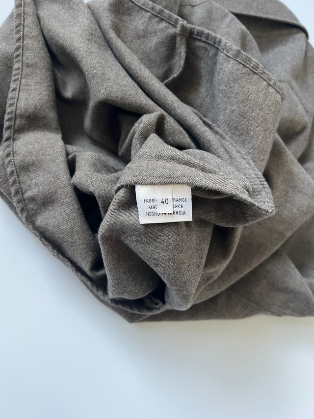 FW1999 Hermès by Margiela cashmere varruse shirt