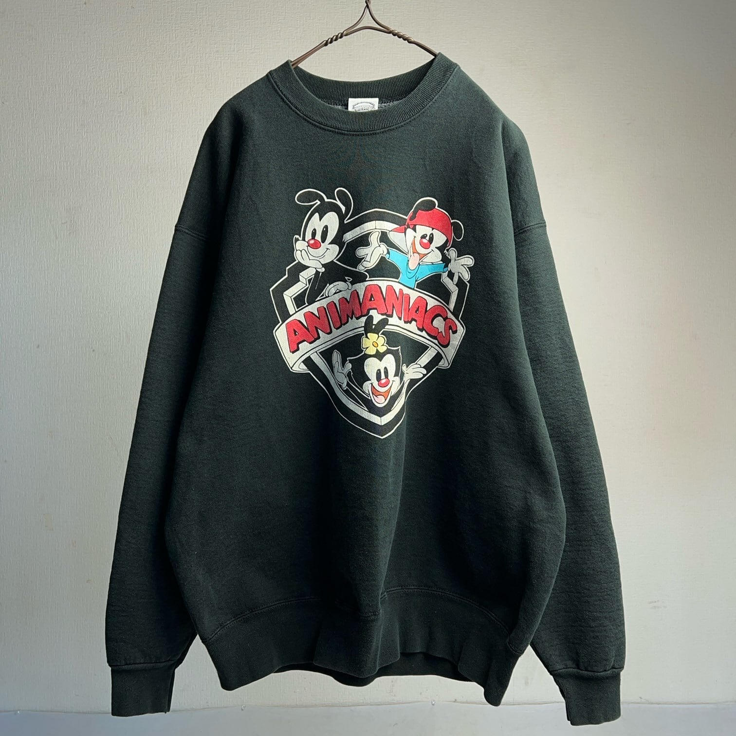 90s WarnerBrosStudioStoreワーナーブラザーズ 90's ANIMANIACS Warner Bros Sweatshirt 90年代 アニマニアックス