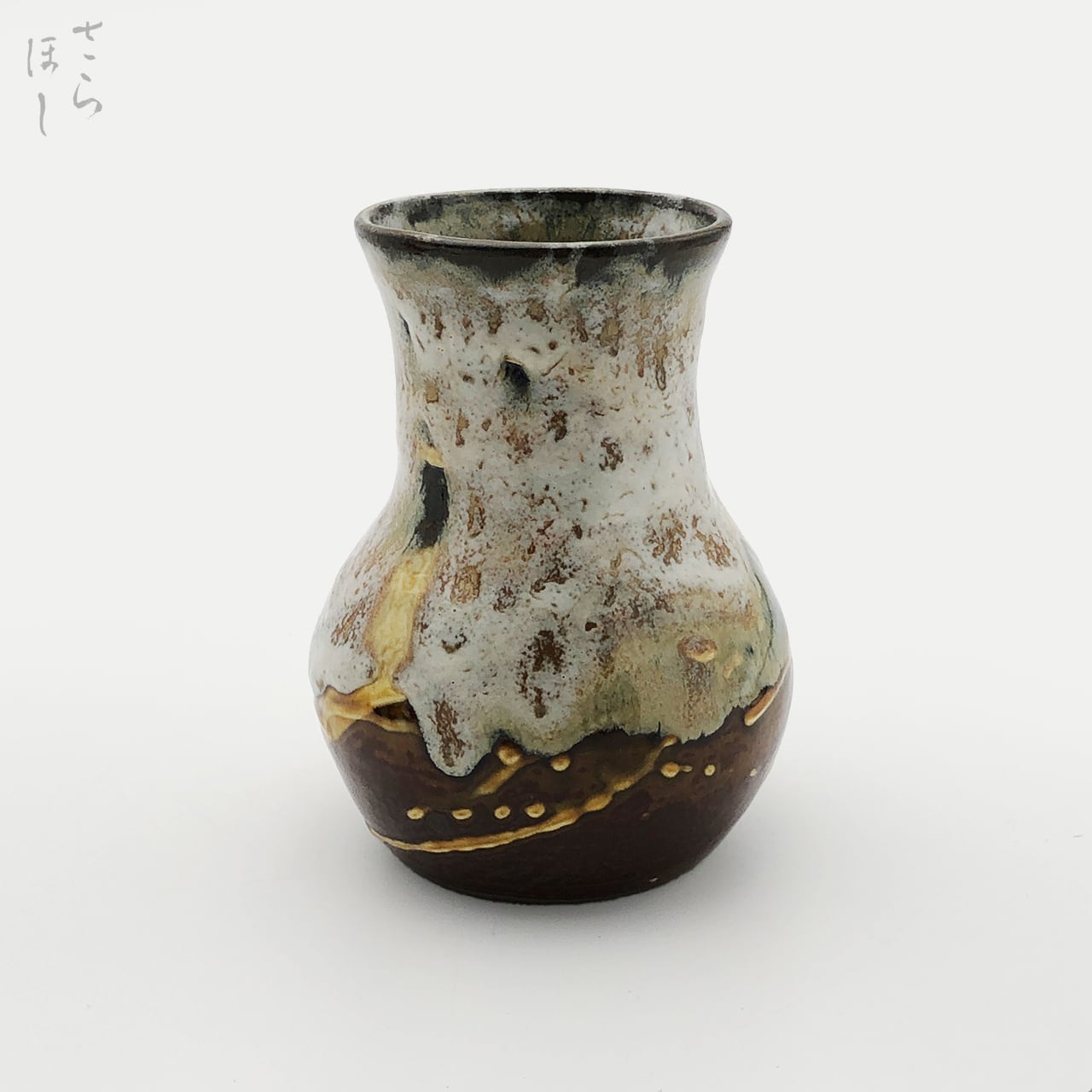 ご売約品】Heini Riitahuhta ヘキサゴン ジャー（蓋物）ブルー 花模様