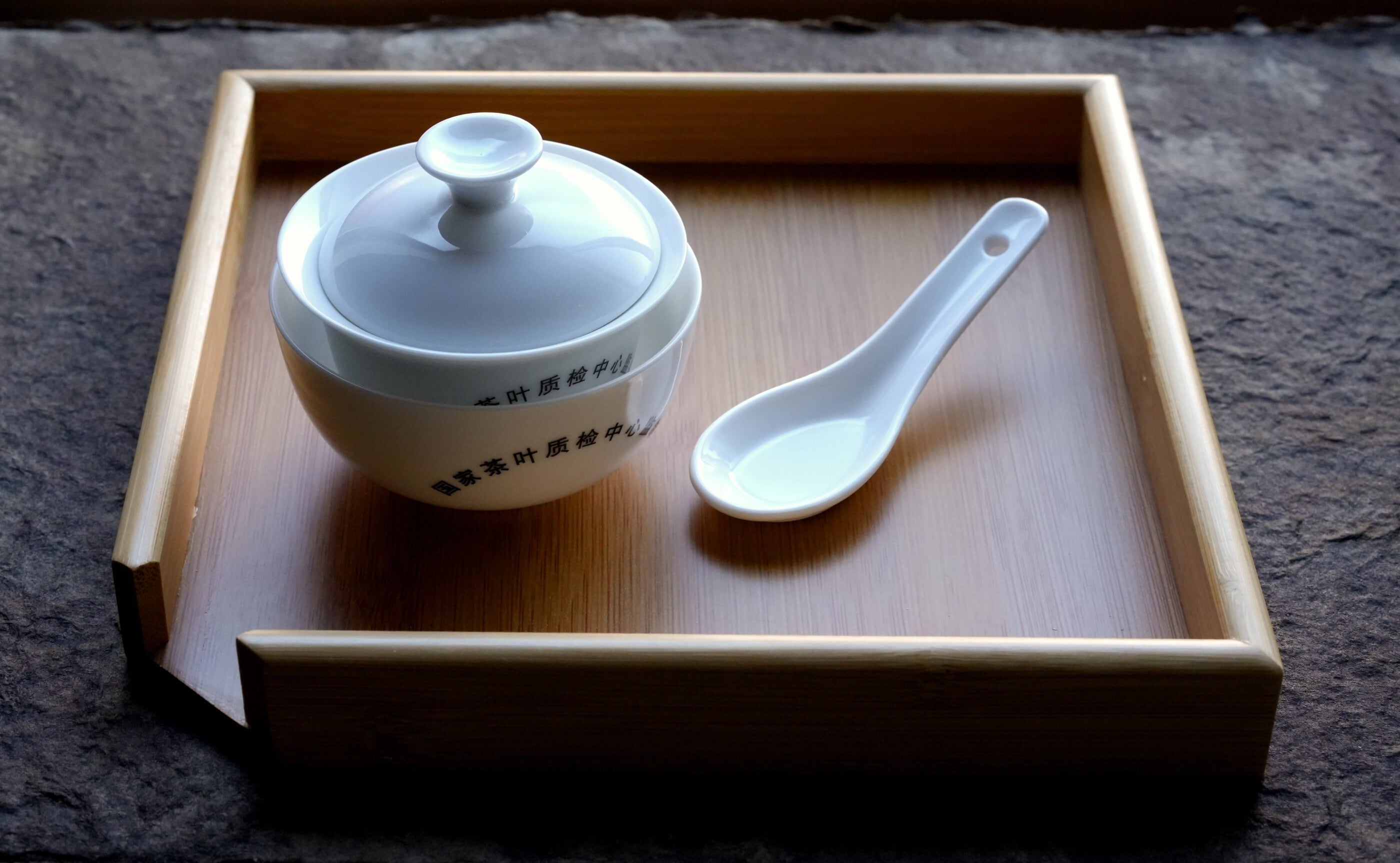 いちぶつ】武夷岩茶 専用審評茶器セット（徳化白磁） /【 ichibutu