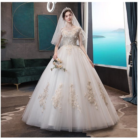 フランスアンティーク立体の花びら チュールレース ウエディング用 花かご&リース フランスアンティーク立体の花びら チュールレース ウエディング