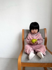 〖取寄〗韓国子供服 / 26winter / ko and ko / マッシュルーム ベスト / キッズ服 *XXS~L*