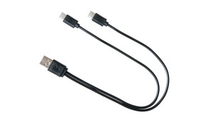 USB Type-C 二股充電ケーブル