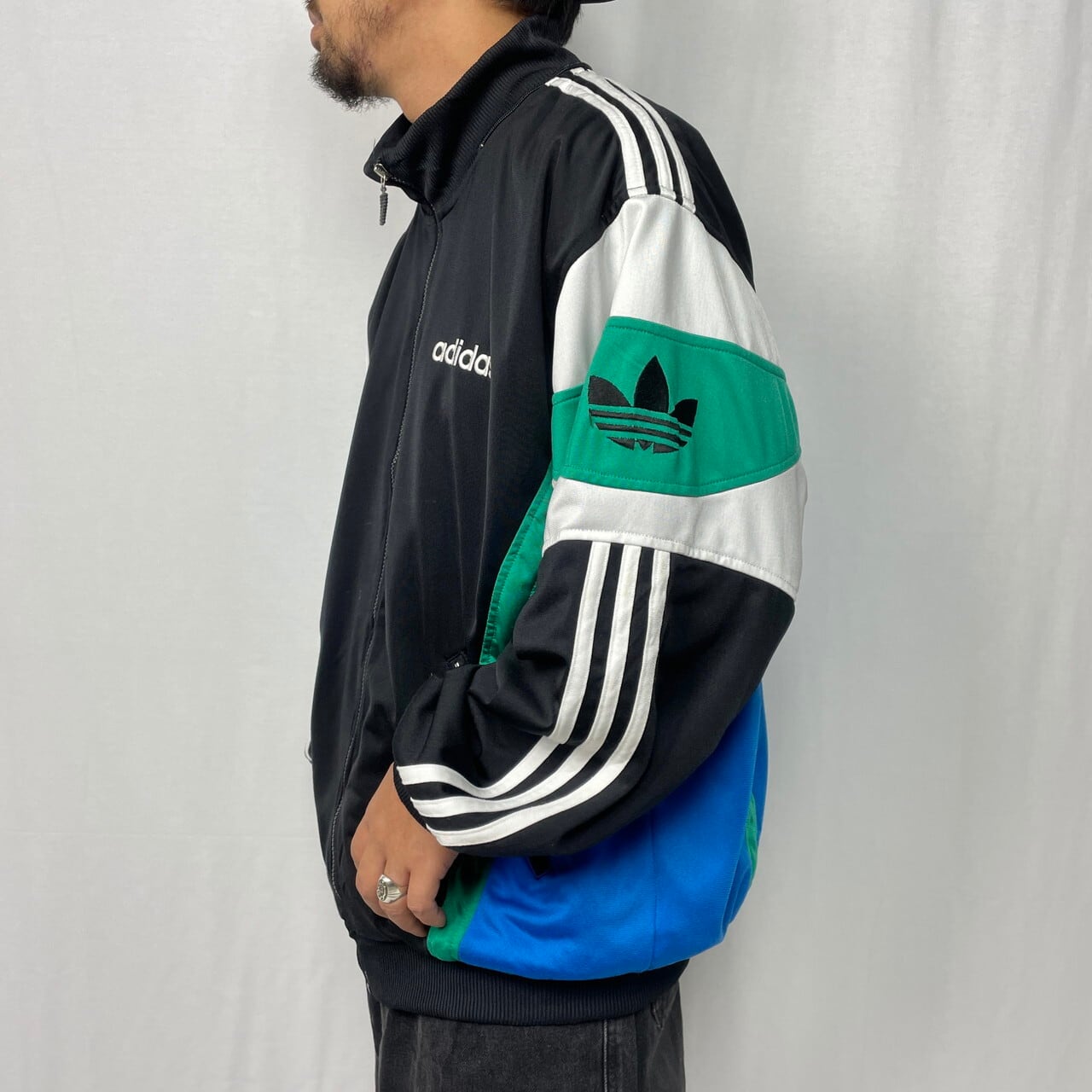 80年代 adidas アディダス ジャージ トラックジャケット メンズXL相当 