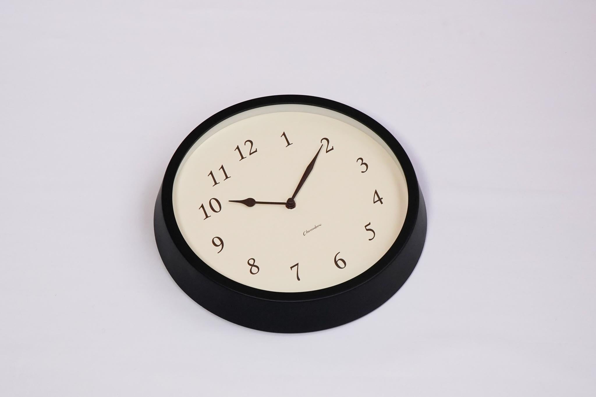 電波時計 Clair CLOCK BLACK | シャンブル【CHAMBRE】byインターゼロ 電波時計 Clair CLOCK BLACK | シャンブル【CHAMBRE】byインターゼロ
