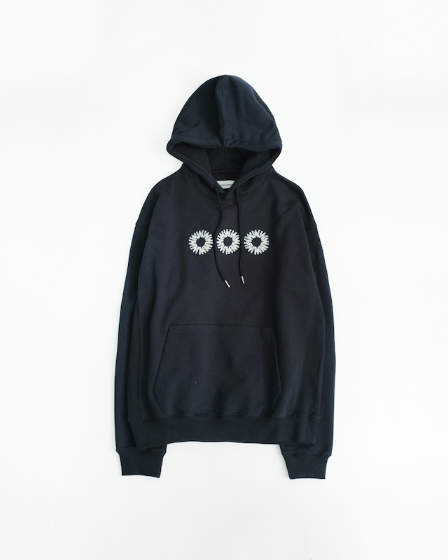 [999HUMANITY] EVERYDAY HOODIE (DARK NAVY) 正規品  韓国 ブランド 韓国ファッション 韓国代行 999 ヒューマニティ HUMANITY 日本 店舗