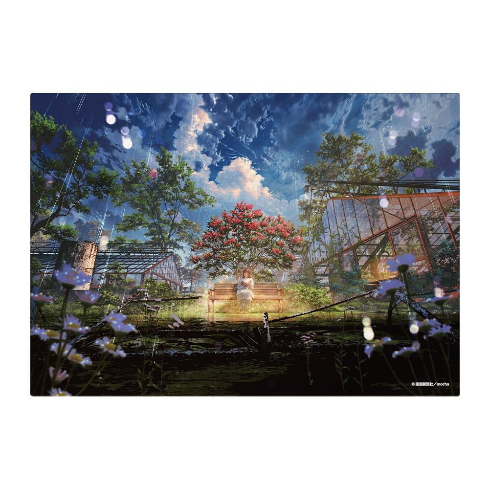 絵師100人展 15」A4キャンバスボード mocha「無我夢中」 | flagments