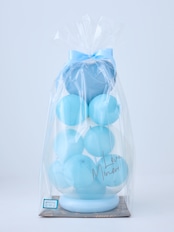 バルーンラッピング POPPING BALLOON ブルー