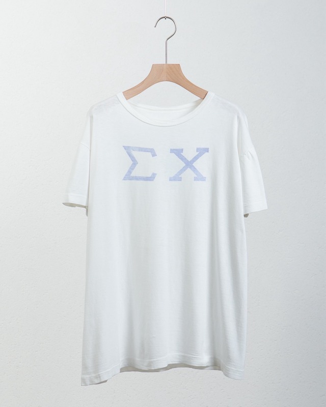 old both sides printed T-shirt / single stitch