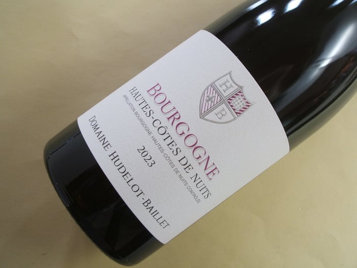 ブルゴーニュ オート・コート・ド・ニュイ 赤 2023年 ユドロ・バイエ
