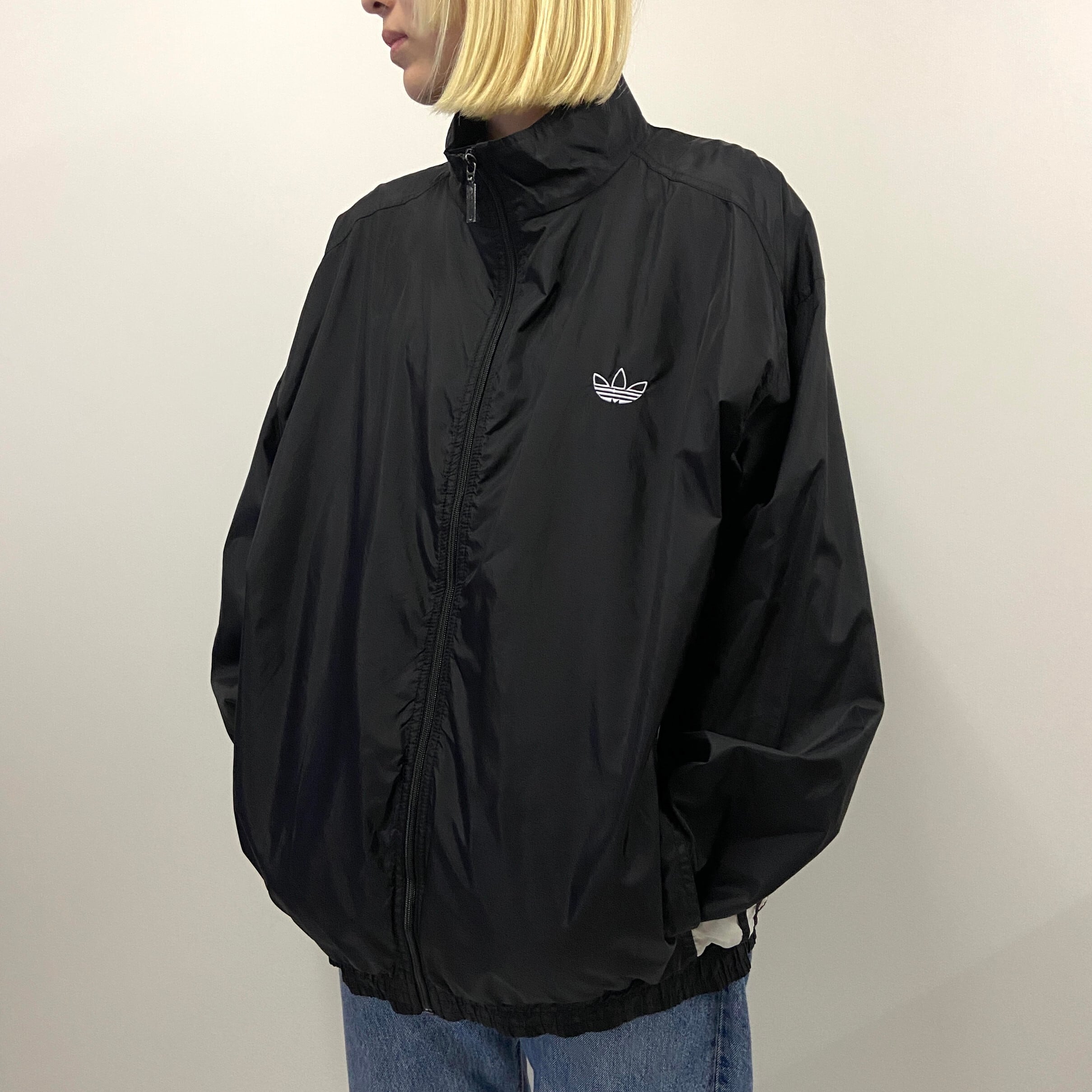 80s ビンテージ NIKE AIR JORDAN ナイロンジャケット 80s NIKE ジョーダン ナイロンジャケット ジャンプマン 黒 XL ブラックナイロンジャケット 80s