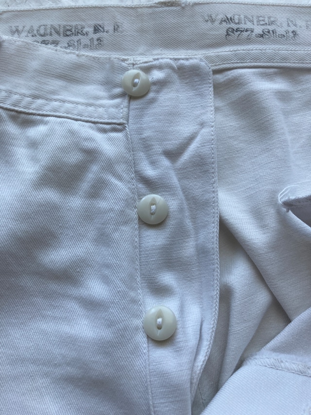 US NAVY セーラーパンツ 40s 巻きパンツ コットン ミリタリー ヴィンテージ古着 画像5