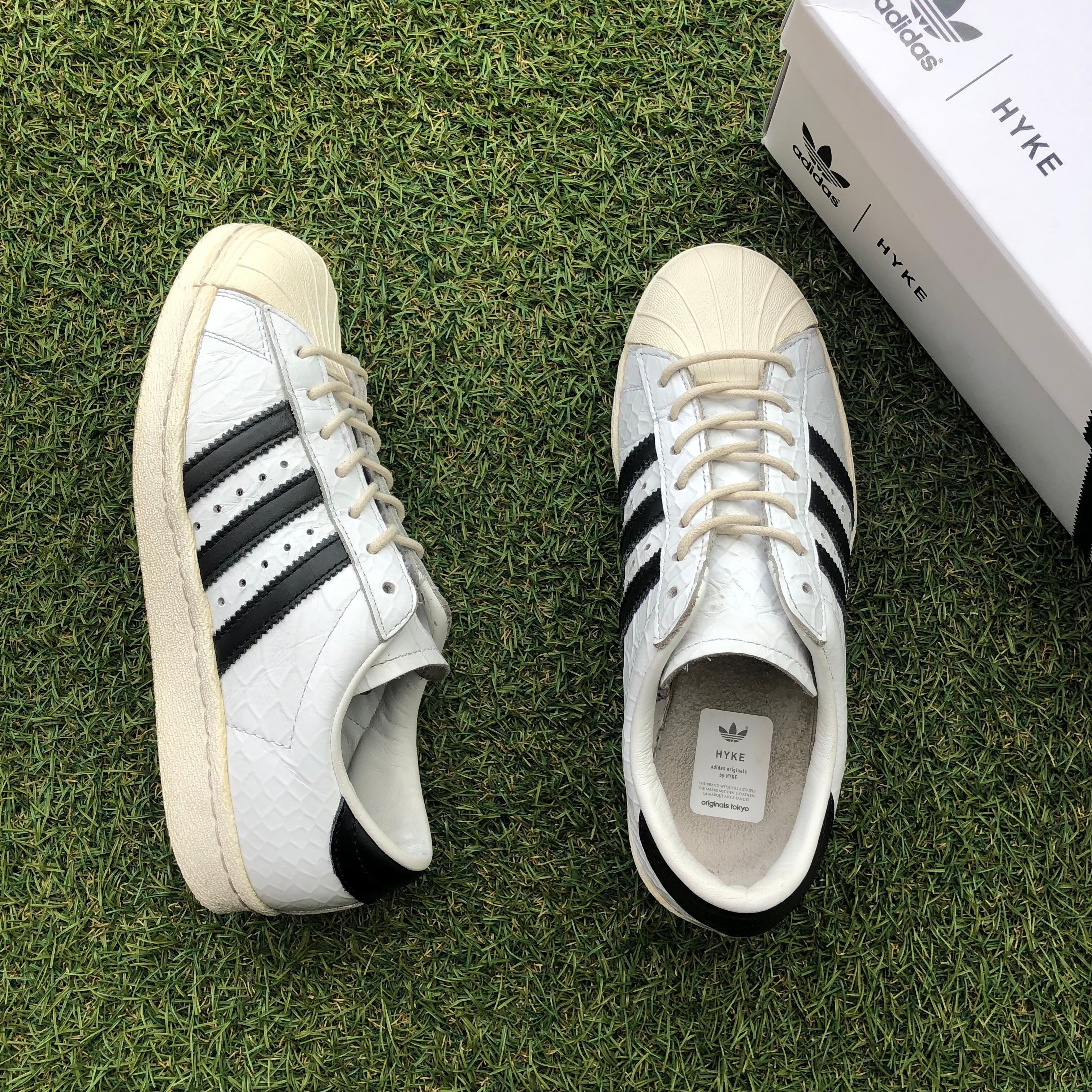 adidas×HYKE SUPERSTAR AOH002 アディダス×ハイク スーパースター H52 ...