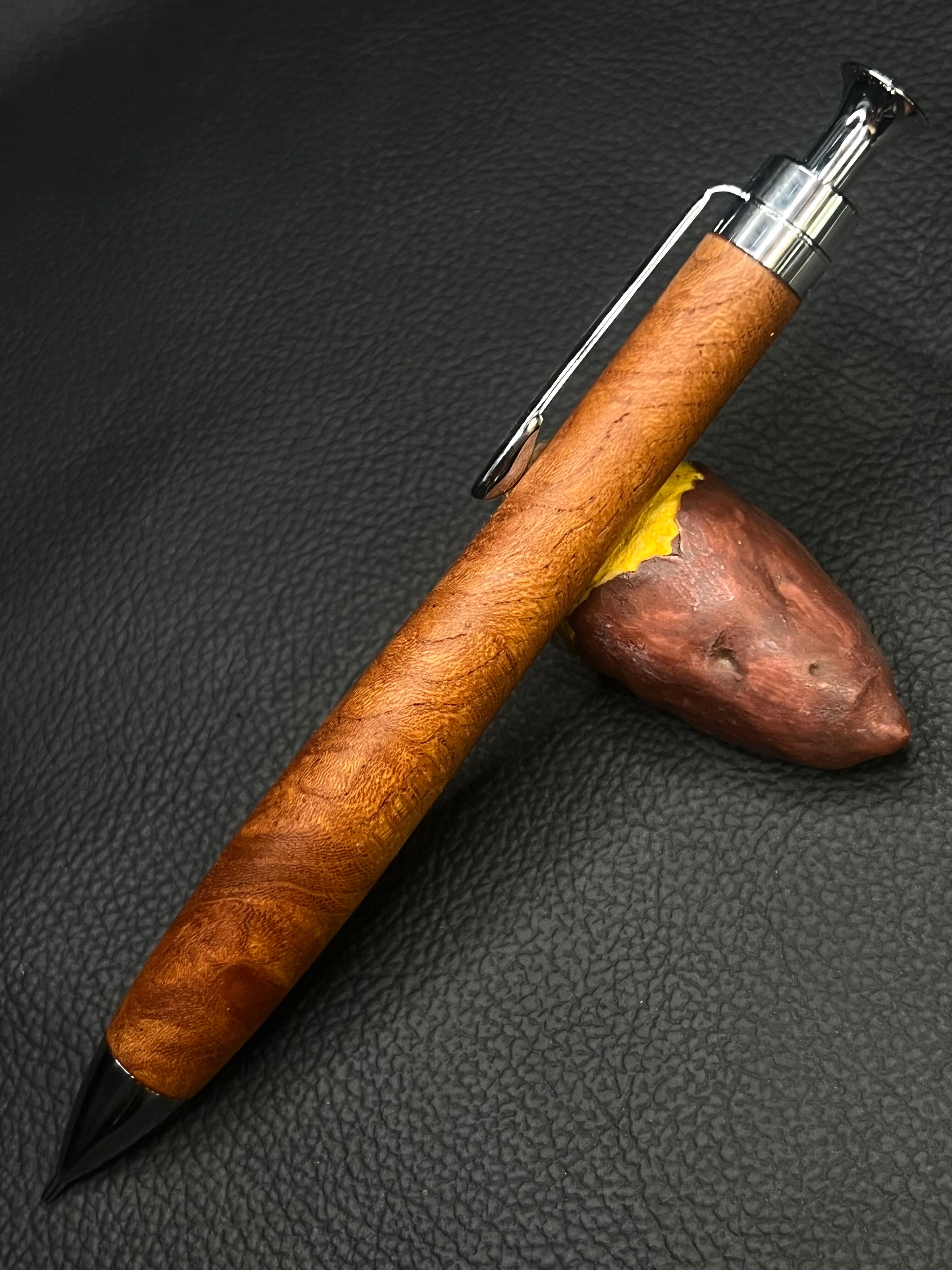 【日本製】木製アタッシュケース SHOGUN（将軍）玉杢調 鍵なし 堺刀司製菓用庖丁アタッシュケース6丁用 – 堺刀司オンラインショップ