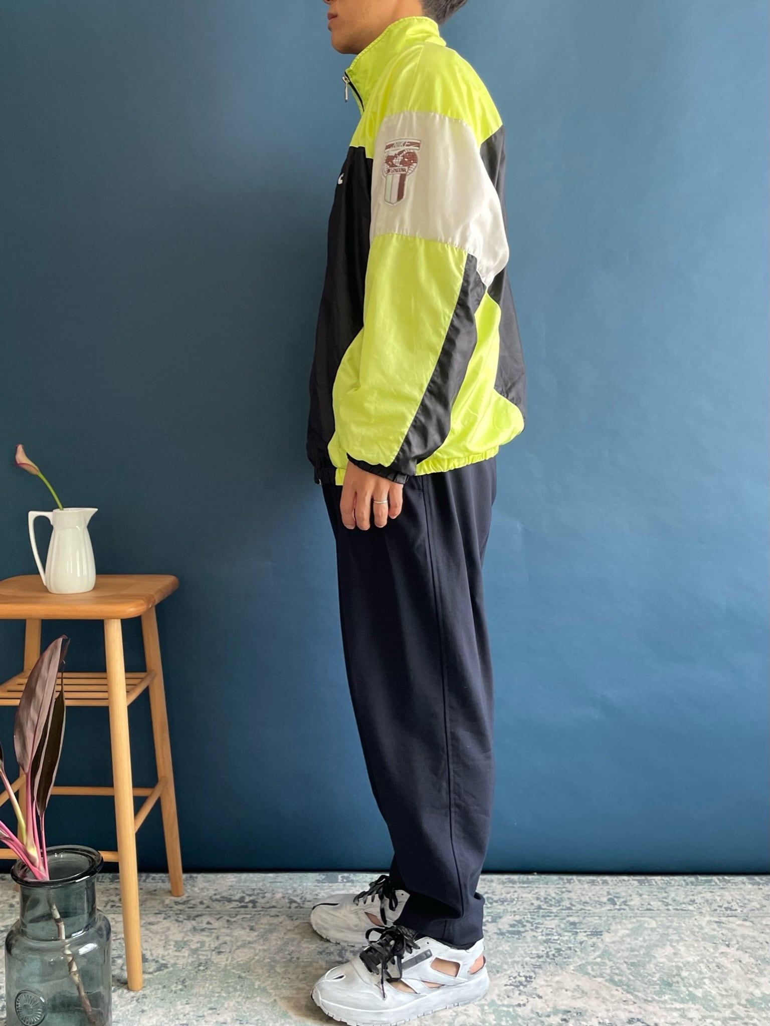 's "NIKE"international nylon jacket Unisex 年代 ナイキ ネオン