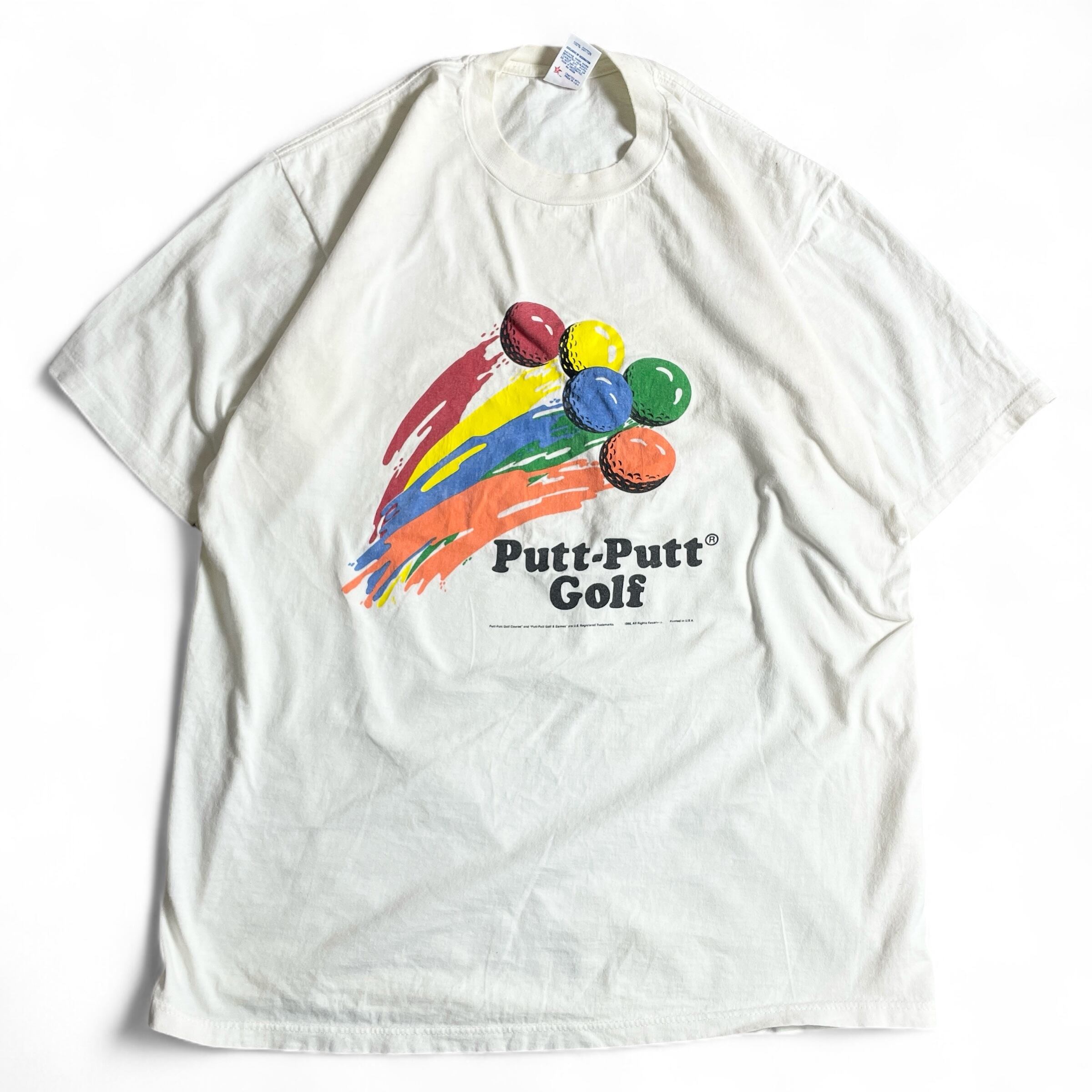 90s USA製 Putt golf パターゴルフvintage T-shirt