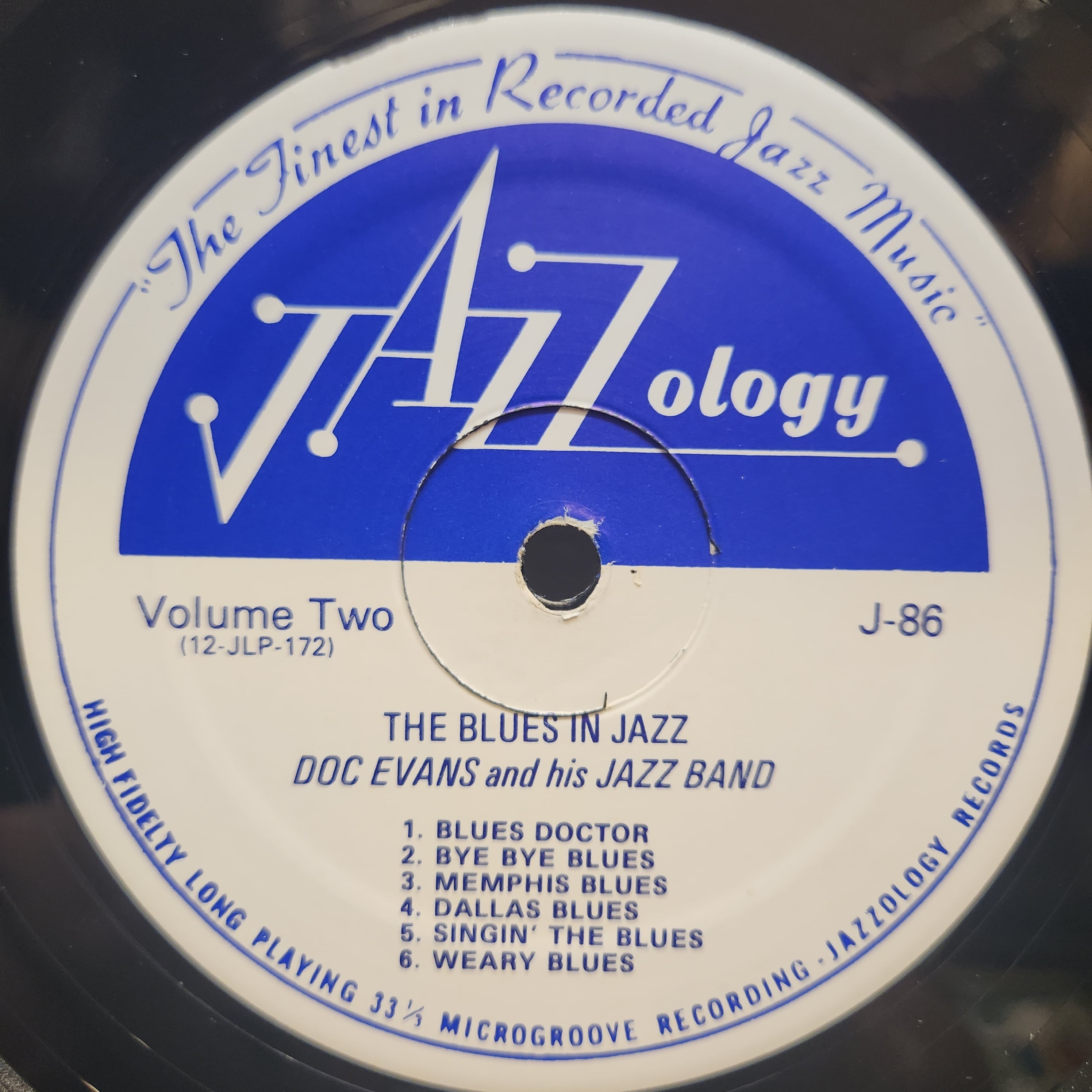 Doc Evans / Jazz Heritage?Vol. 2 Blues In Dixieland [J-86] - 画像3