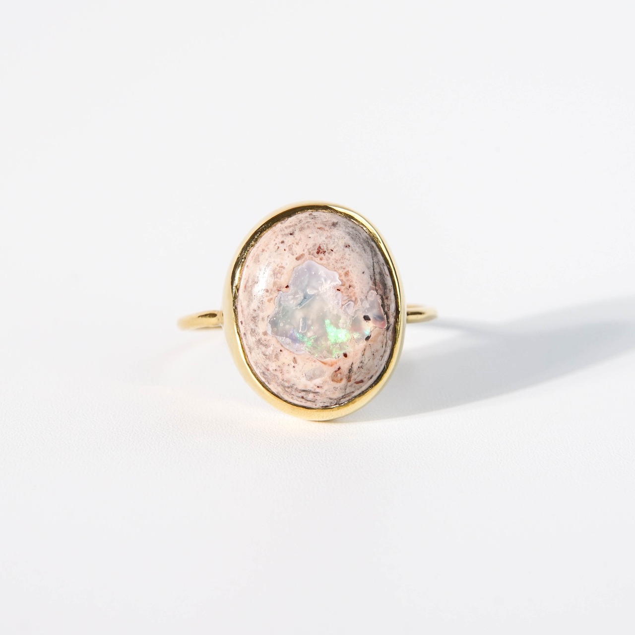 【15号】カンテラオパール リング