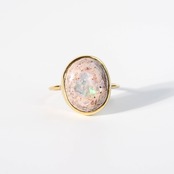 【15号】カンテラオパール リング