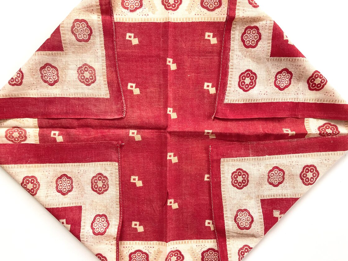 SPECIAL】Early1900s ターキーレッド ヴィンテージ バンダナ | PAY ID