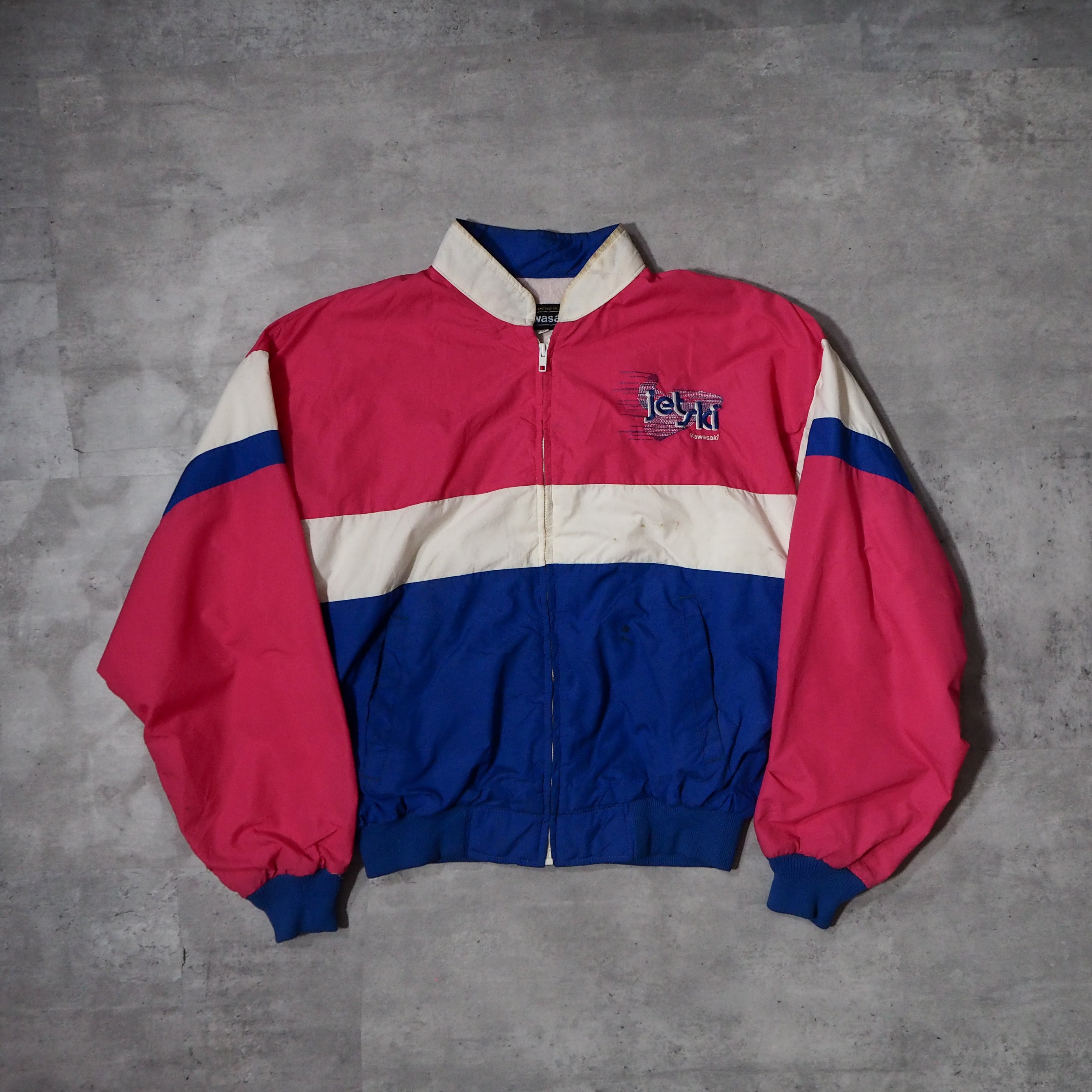 80s-90s “kawasaki jet ski” nylon jacket 80年代 90年代 カワサキ ...