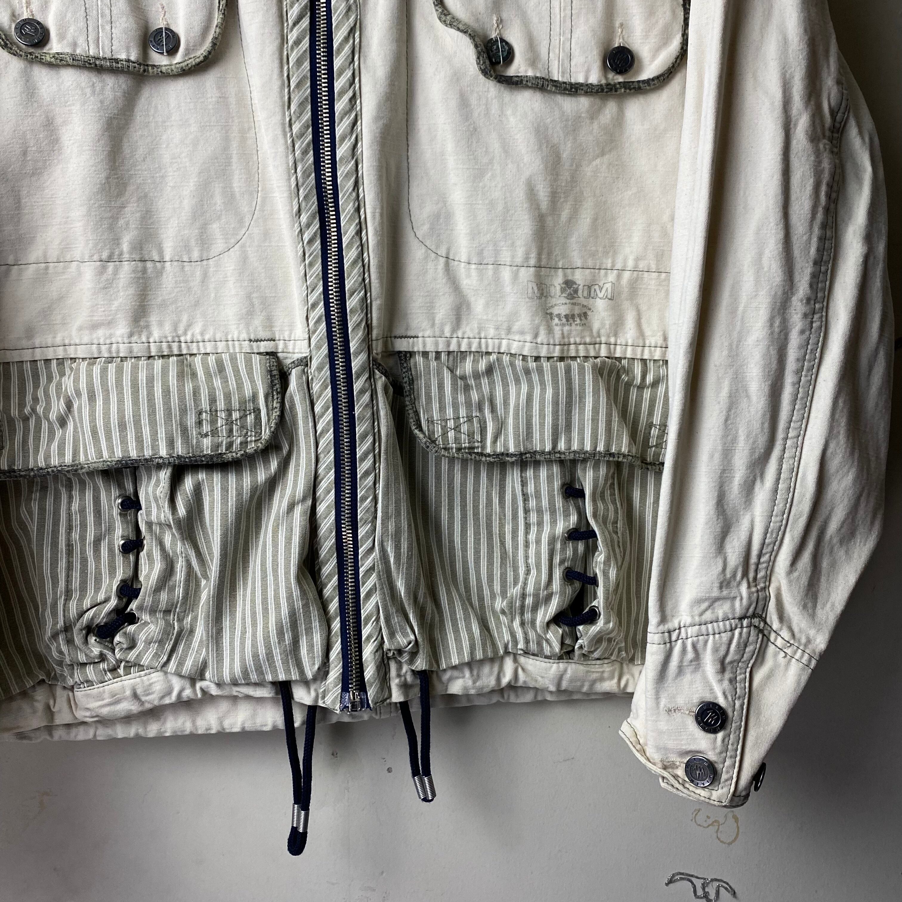 old pockets switching blouson | NOIR ONLINE