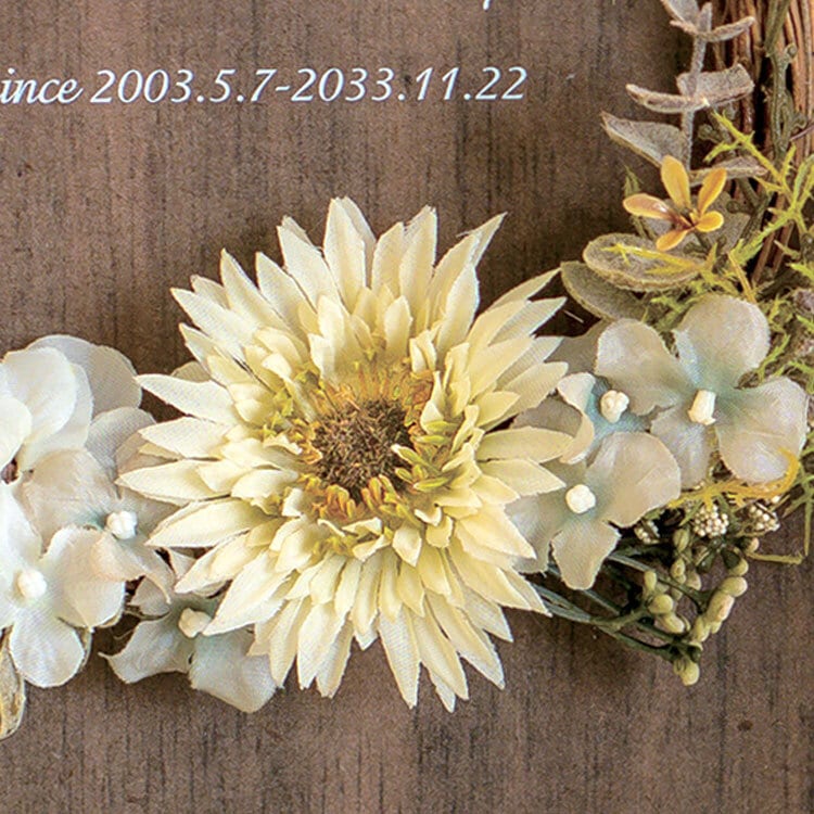 ホワイト グリーン アレンジメント 12個セット 造花 装花 結婚式