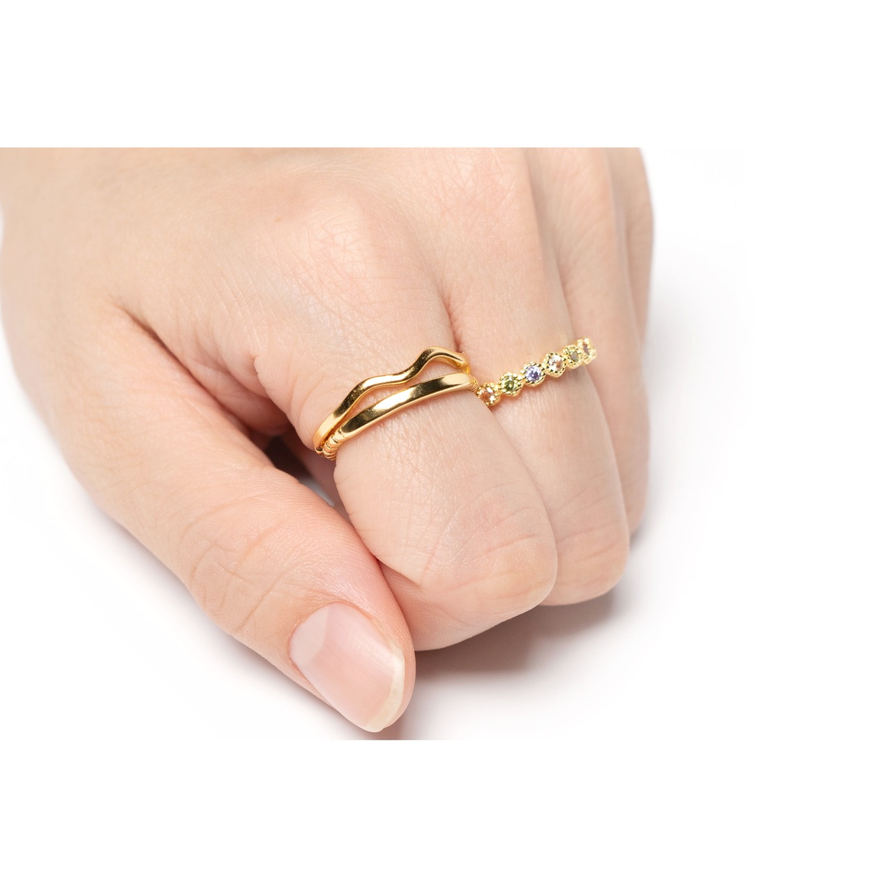 【RESTOCK】S925 MULTI COLOR ZIRCONIA RING