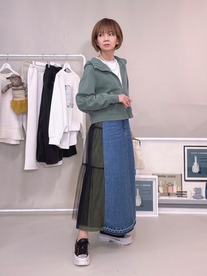 Denim&チュールスカート　16000➕tax