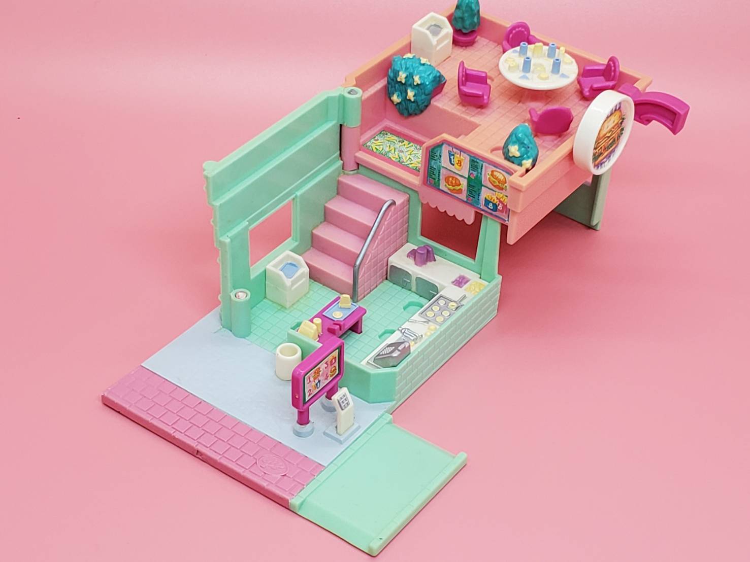 ドライブスルーハンバーガーショップ 完品 1994年ポーリータウンシリーズ