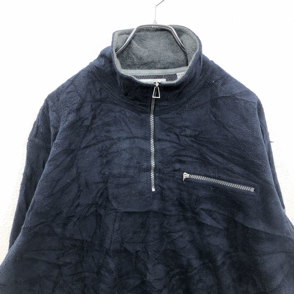 ブルゾン ナイロン ネイビー XL アイゾッドUSA古着 長袖 ジャケットの
