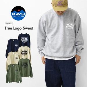 KAVU [カブー] True Logo Sweat [19822564] トゥルーロゴスウェット・ロゴスウェット・トレーナー・プリント・MEN'S [2026AW]