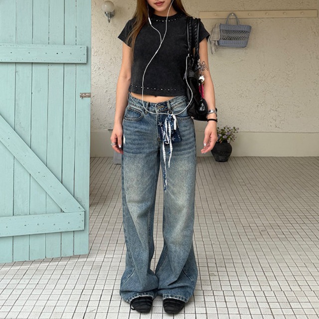 star pocket denim　スターポケットデニム　J2064