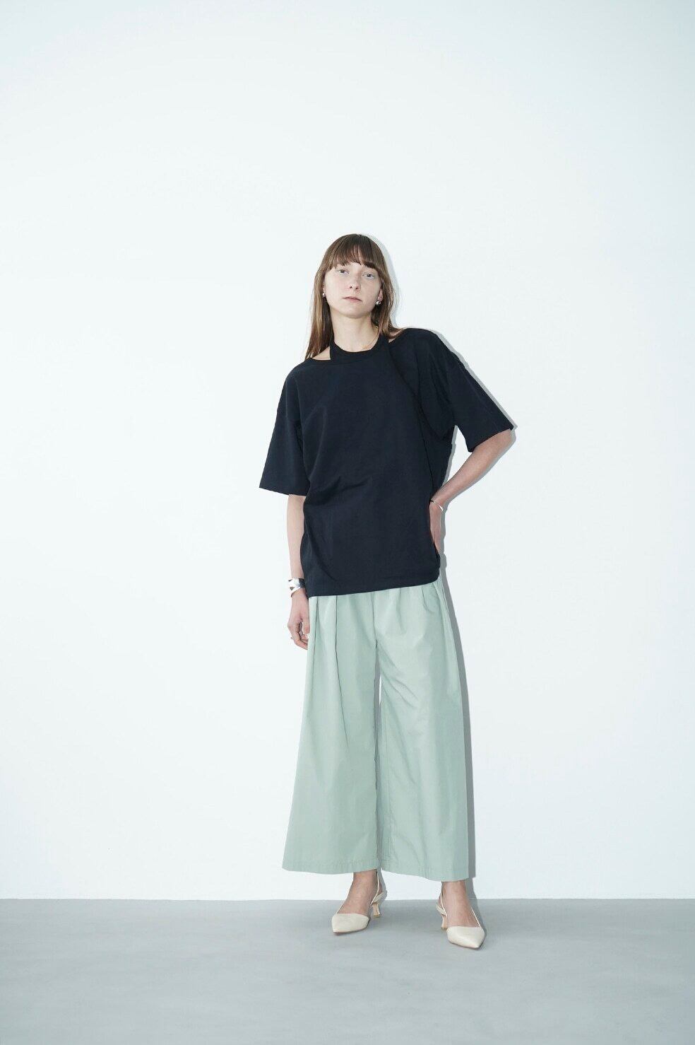 23SS】CLANE クラネ / HALTER LAYERED TOPS | TRENTオンラインショップ ...