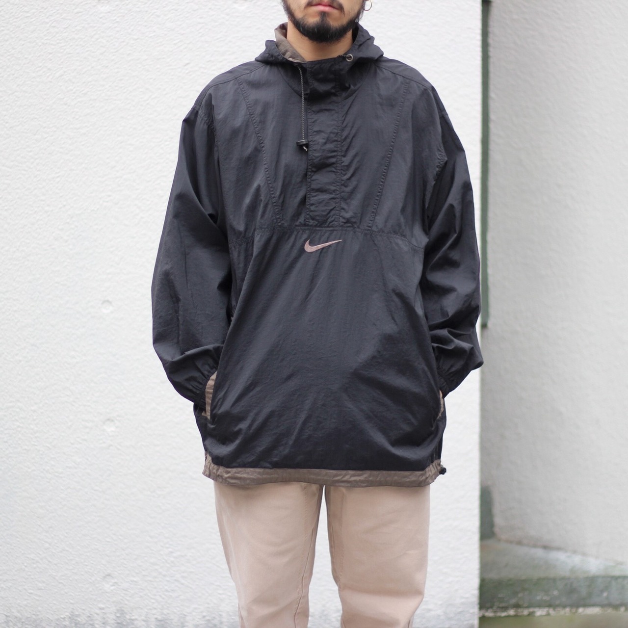 NIKE ナイロンアノラックパーカー 【ME-0640】 | cv