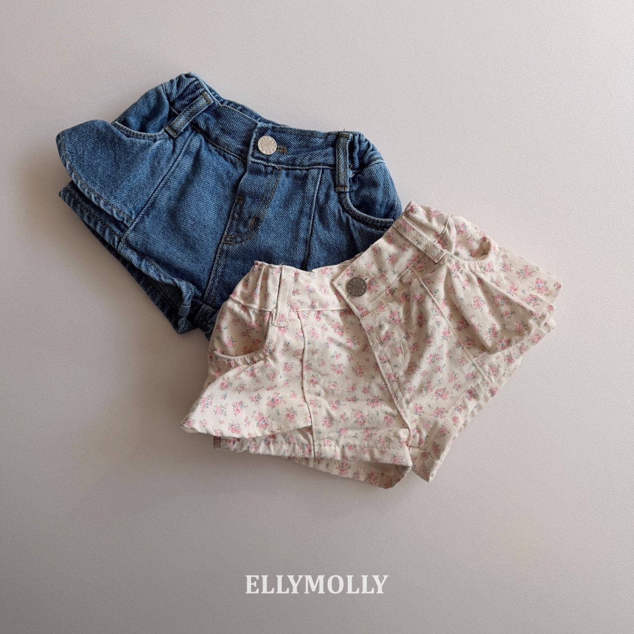 [ELLYMOLLY] Celeb Frill Pants +fee2 / [엘리몰리] 셀럽프릴팬츠