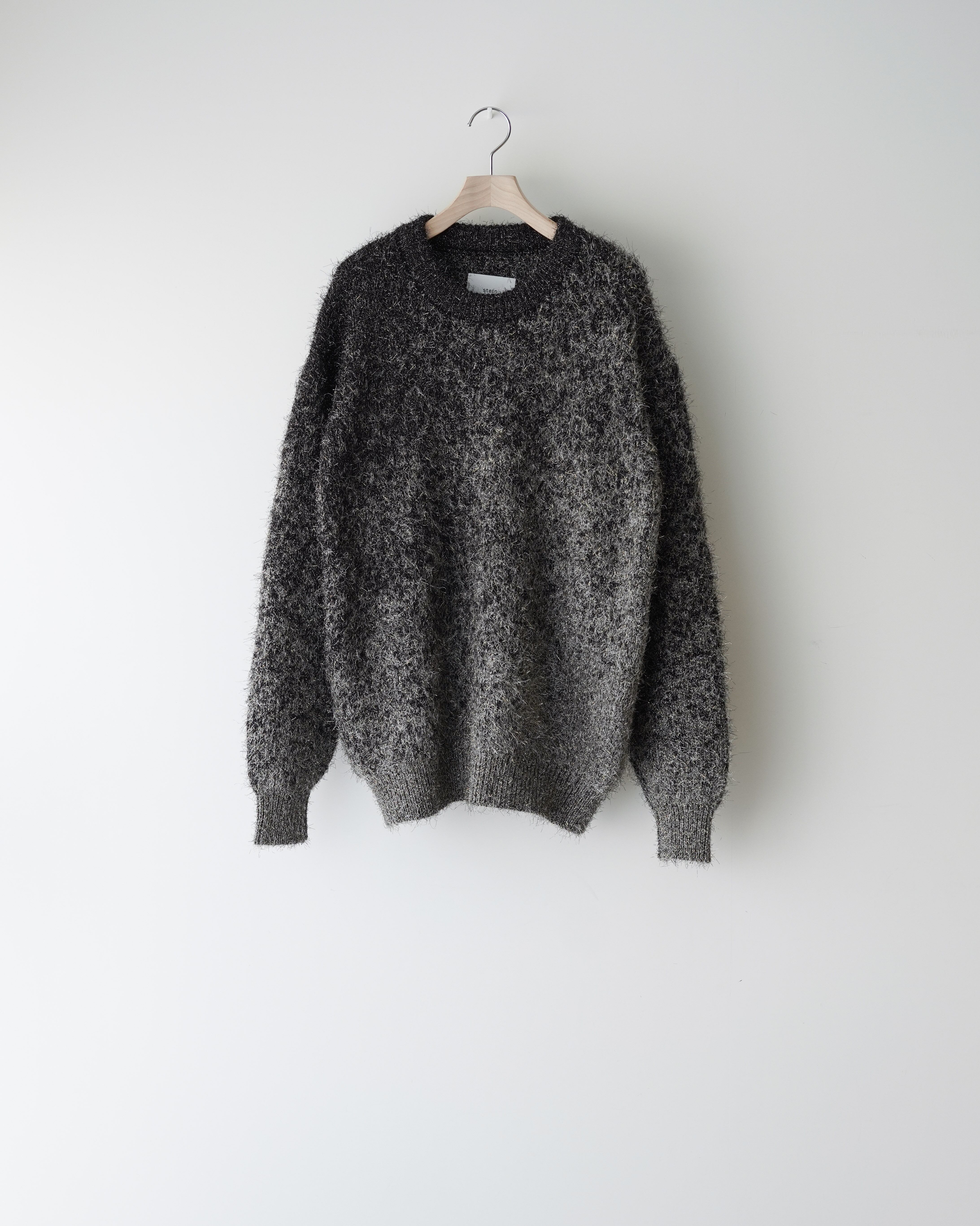 Glitter Fur Knit Gradation Crew Neck LSSupreme Monogram Box