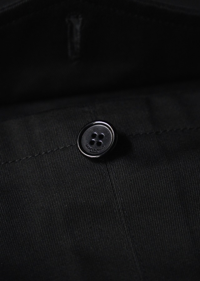 Saint Laurent 19SS pullover cotton shirt jacket