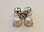 pearl earring 12mm　pierce　(PeE-7)