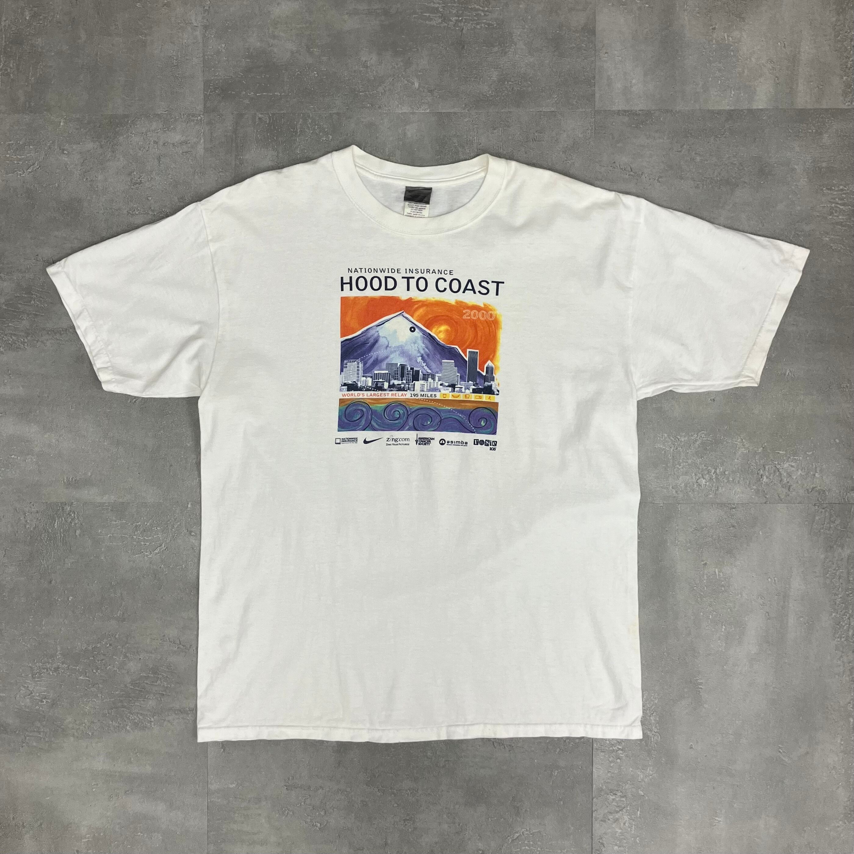 NIKE 00s プリントTee XL No.2360