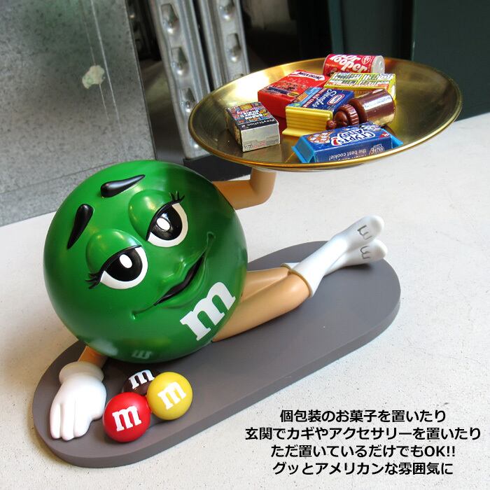 即納】 M&M's キャンディトレイ フィギュア 4体セット z-053 | ダブル