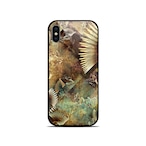 金翔 - 和風 角丸型 強化ガラスiPhoneケース