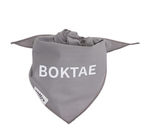 予約【Sallys】CLASSIC NAMING BANDANA《Gray》