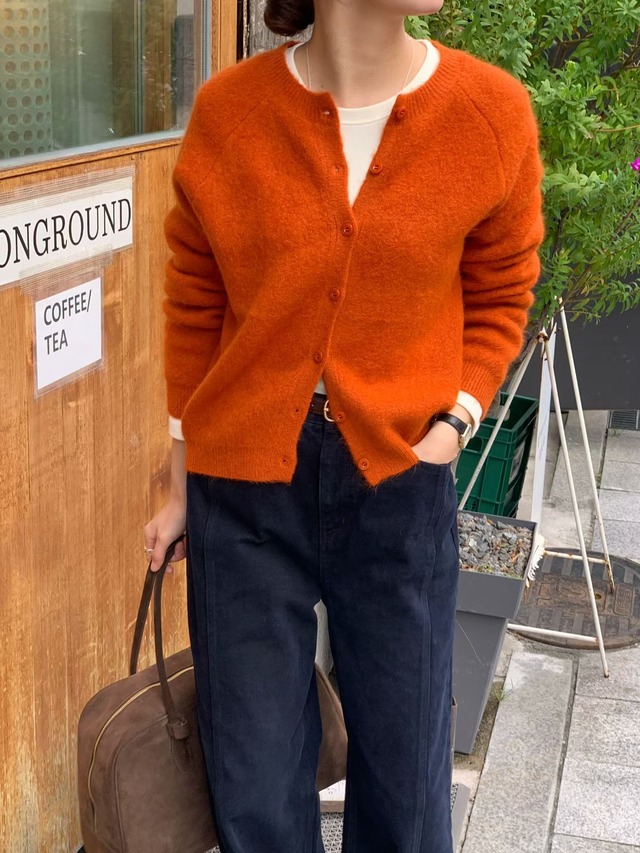 (予約) signature / Carat Cardigan 4color