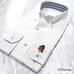 【Disney】ライオン・キング/刺繍ワイシャツ　【L】