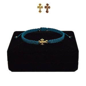 【無料ギフト包装/送料無料/限定】K18 Gold Baby Crux Bracelet / Anklet  Blue【品番 21S2001】